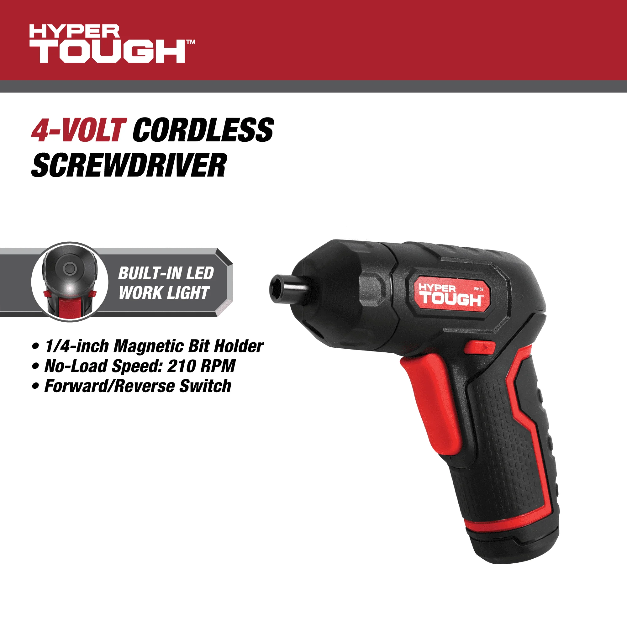 Destornillador de agarre angular de iones de litio máximo de 4 voltios con cargador