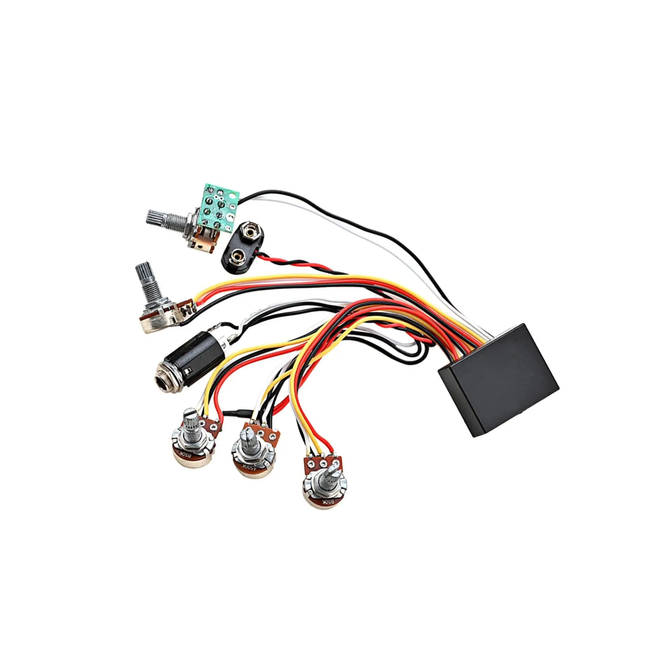 

Эквалайзер для бас-гитары, замена для басового звукоснимателя электробаса