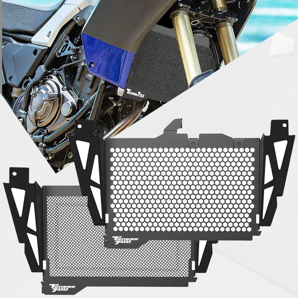 

For Yamaha Tenere700 Tenere 700 World Raid Radiator Grill Guard Protector Grille Cover T7 TENERE 700 Motorcycle Accessories