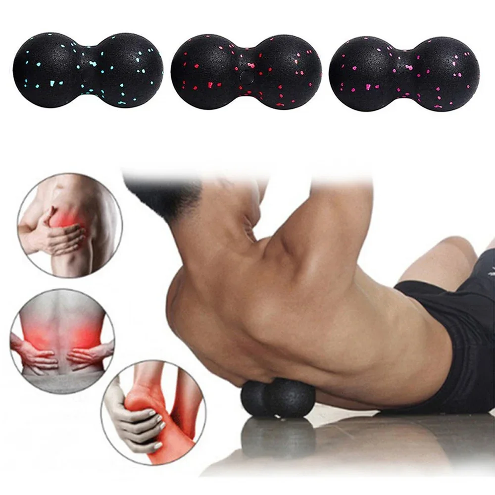 1Pcs EPP Fitness Peanut Massage Ball Men Women, Trigger Point Therapy Balls, Muscle Relaxation Deep Tissue Myofascial Release