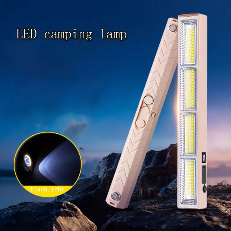 

Светодиодная трубка, магнитный рабочий свет, осветительная лампа, лампа для кемпинга, USB портативная лампа на батарейках, походная домашняя уличная безопасная ночная рыбалка