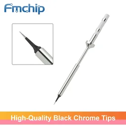 Applicable To Pine64 TS101 TS Black Chrome Soldering Iron Tip Replacement Various Models of High-quality No Temperature Jump TIP