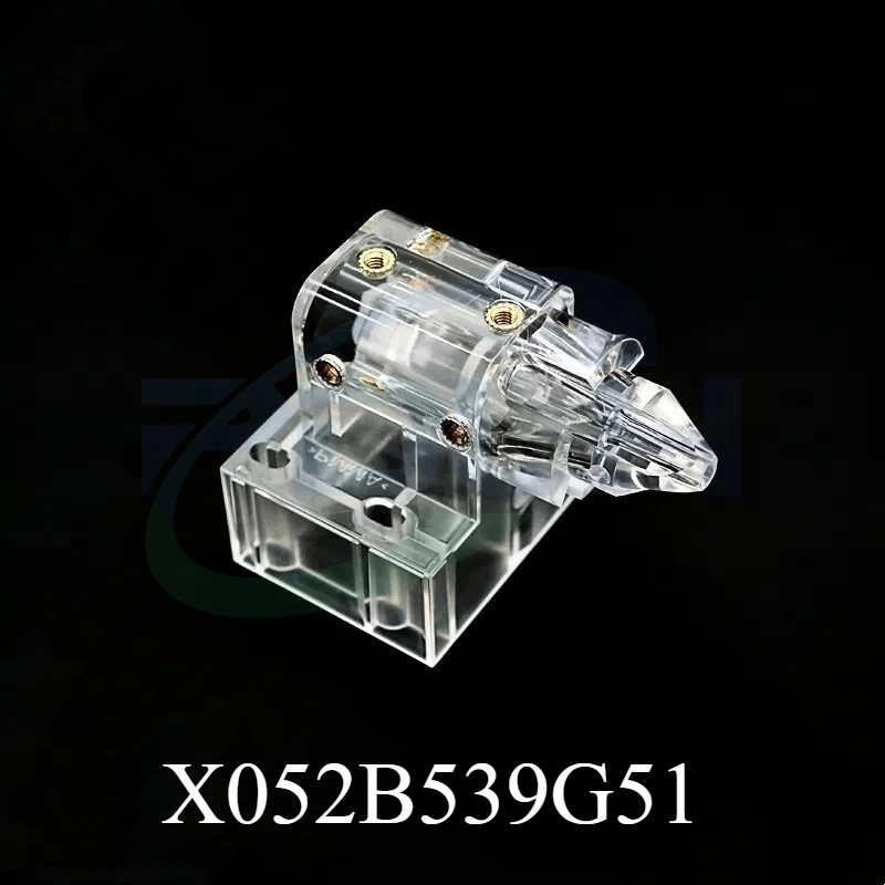 1PCS X052B539G51 Take Up End Holder Acrylic Transparent Block for Mitsubishi Wire Cut EDM Spare Parts
