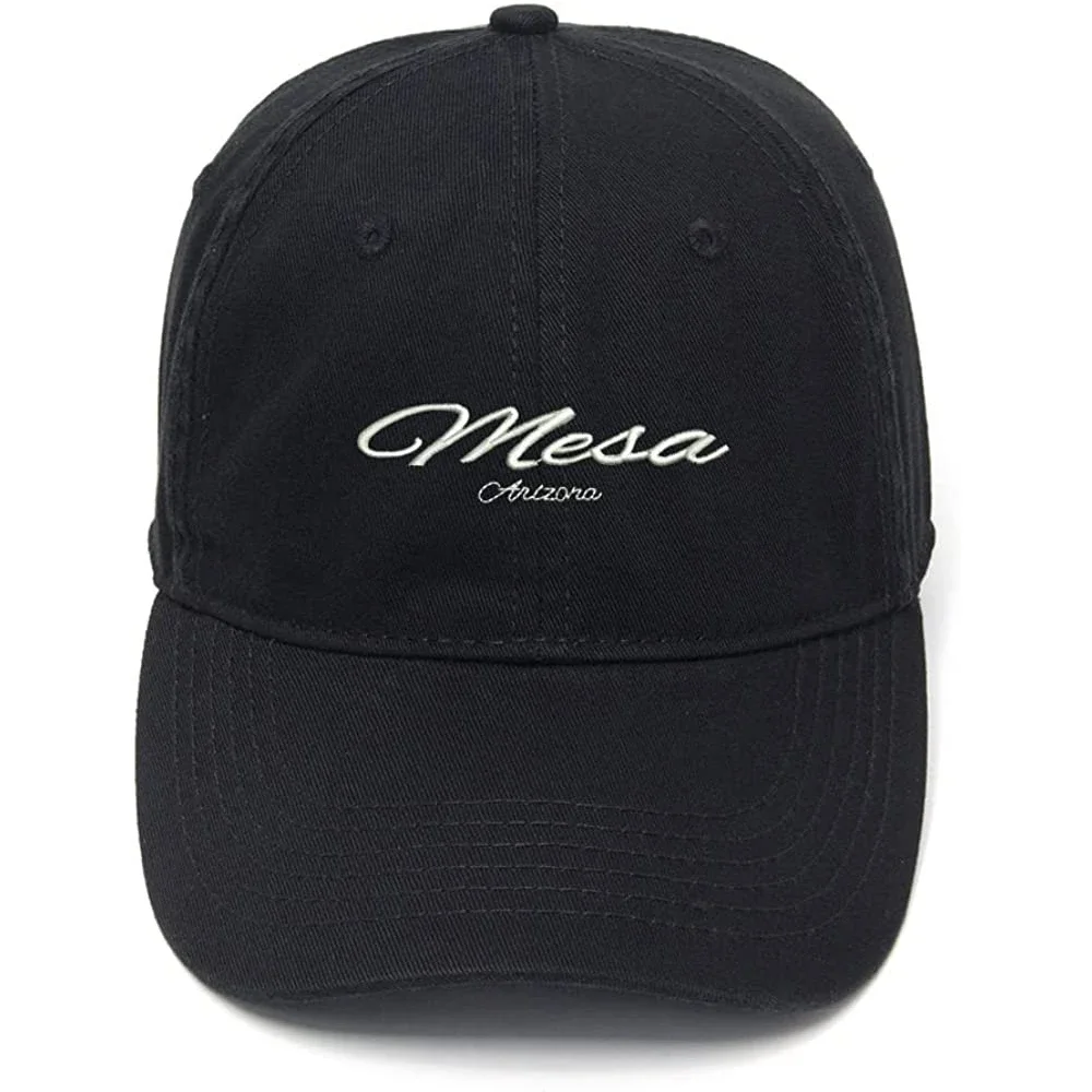 

Lyprerazy Men's Baseball Cap Mesa,Arizona City Embroidery Hat Cotton Embroidered Casual Baseball Caps