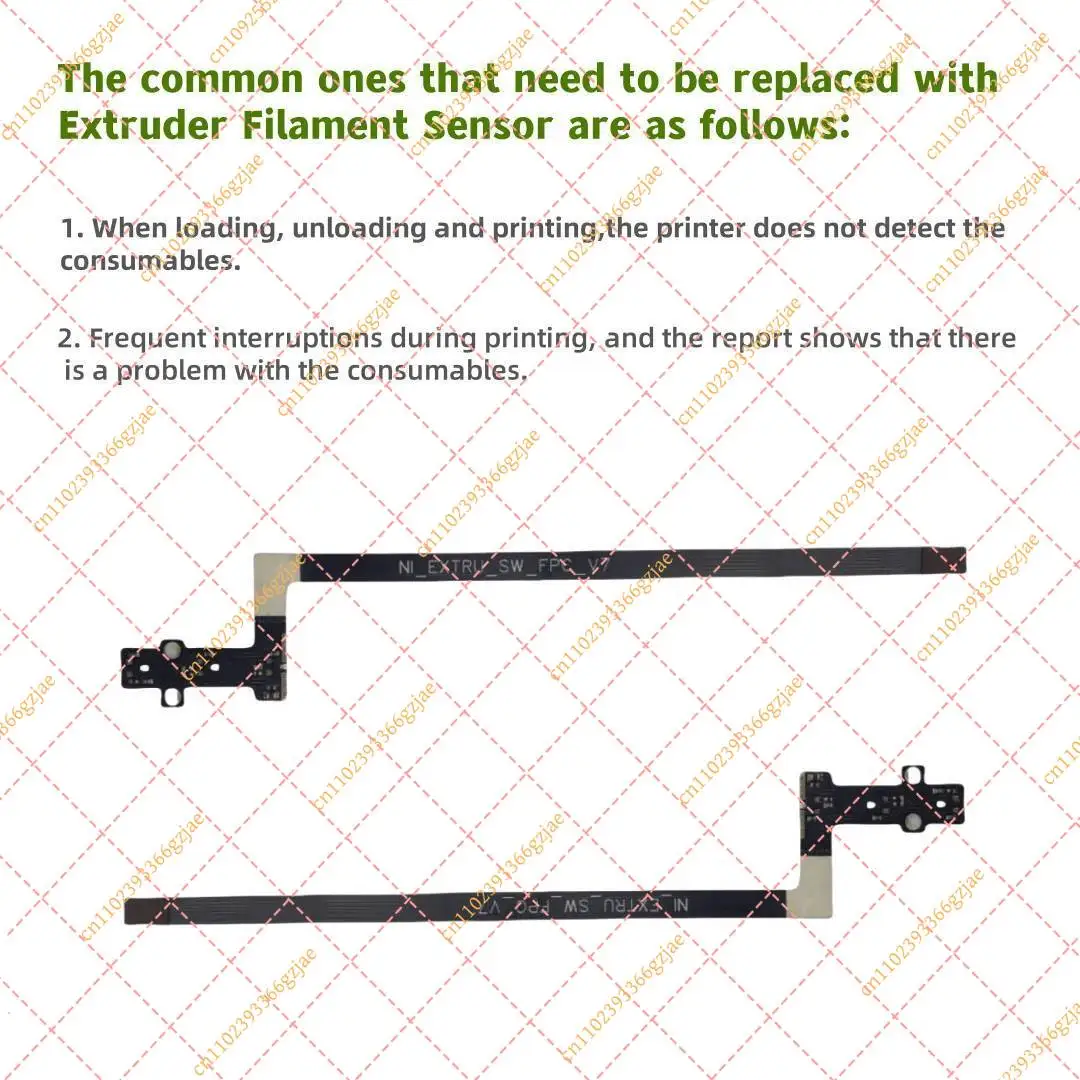 Extruder Filament Sensor For Bambu A1/A1mini 3D Printer Hall Switch Board 3D printer Accessories Replacement and repair