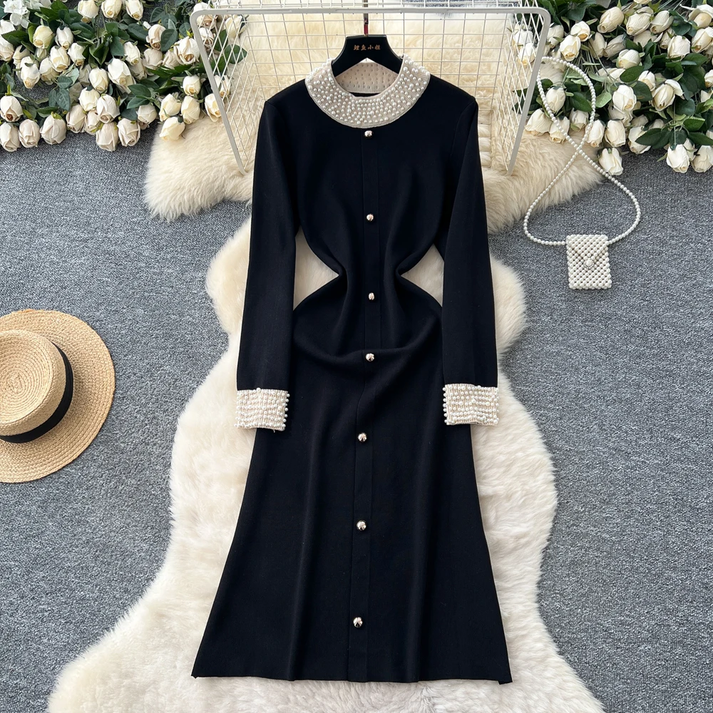black maxi dress for beach Black Boho Lace Maxi Dress – V-Neck A-Line Ankle Length Dress in Black | Women's Boho Fashion | XL
