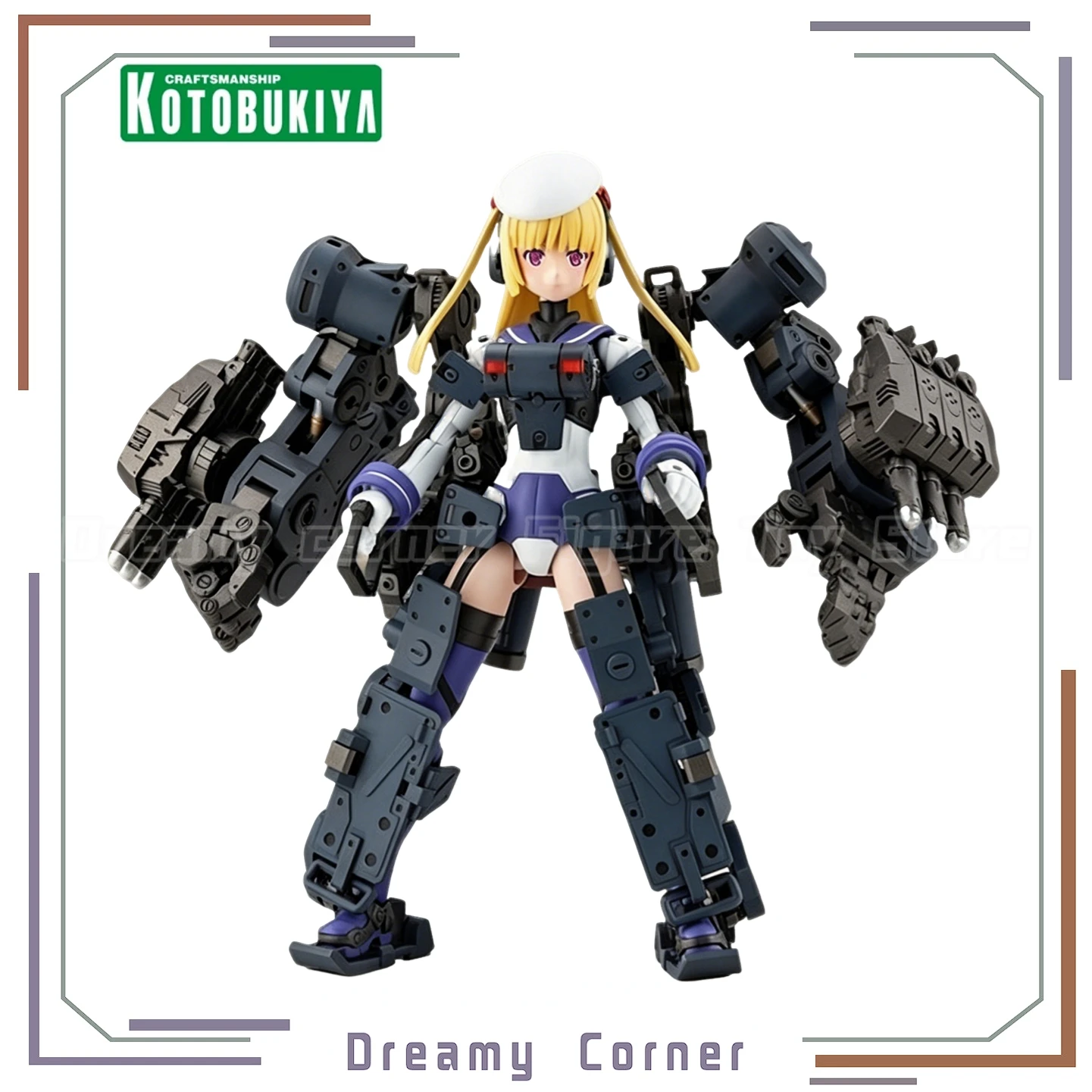 

【Pre-sale】KOTOBUKIYA FG193 Frame Arms Girl GREIFEN BARRACUDA Action Figure Assembled