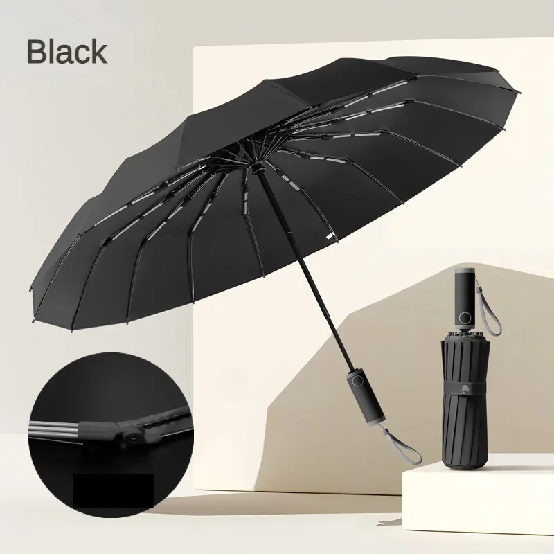 Super Strong Large Automatic Umbrella for Men Women,16K 112Bone folding,Windproof Waterproof Anti-UV Rainstorm Special Umbrellas