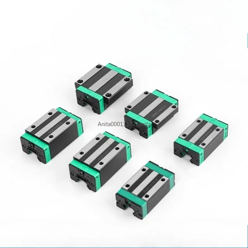 HGR20 HGR15 1pcs Square Linear Guide Rail+2pcs HGH20CA/HGW20CC HGH15CA/15CC Flang Slide Block Carriages For CNC Router Engraving