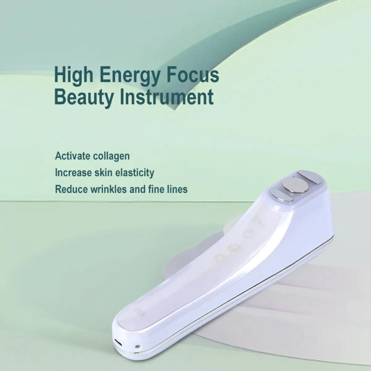 HIFU FacialDefy 3.0 Lite 2 in 1 Eye & Facial Microfocused เครื่องอัลตราซาวนด์นวดกระตุ้นการผลิตคอลลาเจนลดริ้วรอย