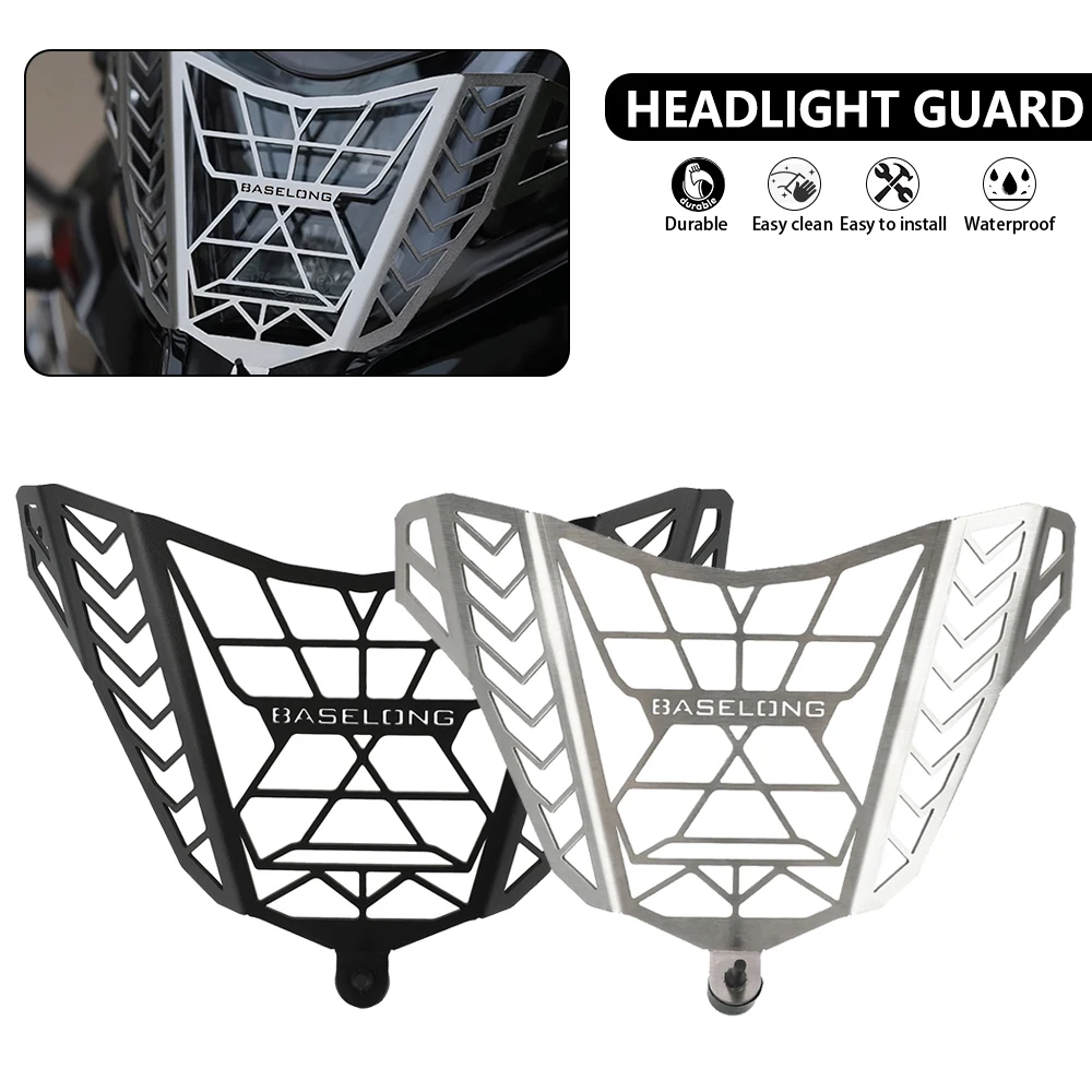 

For VOGE Valico DS500X 500DSX 500DS 500 DS DSX 2021 2022 2023 2024 Head Light Headlight Grill Guard Cover Protector Protection