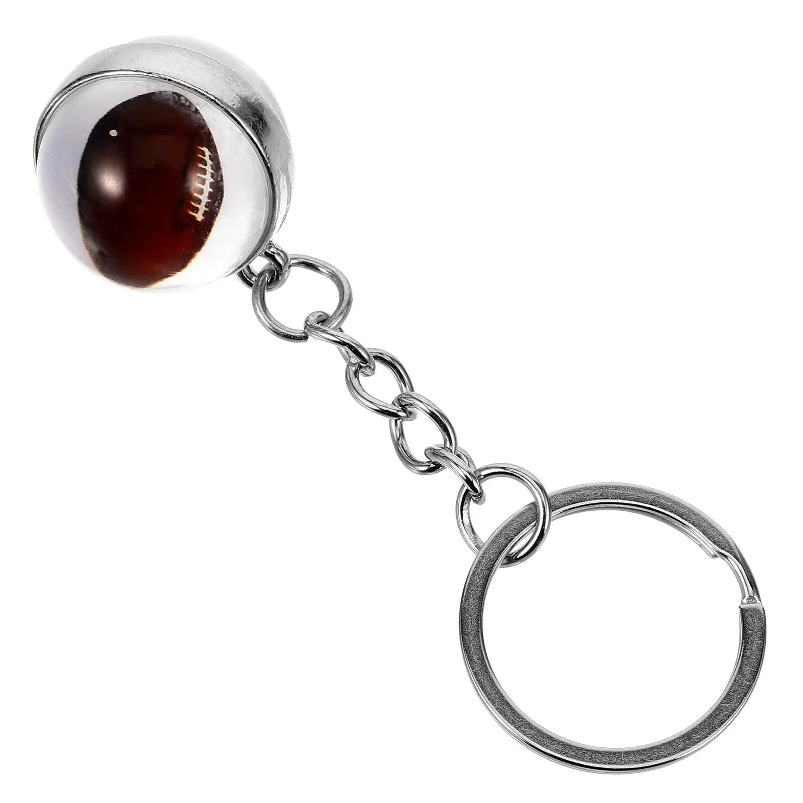 

Брелок-подвеска в виде спортивного мяча, креативный декоративный брелок для ключей, украшение для сумки, портативный многофункциональный спортивный мяч