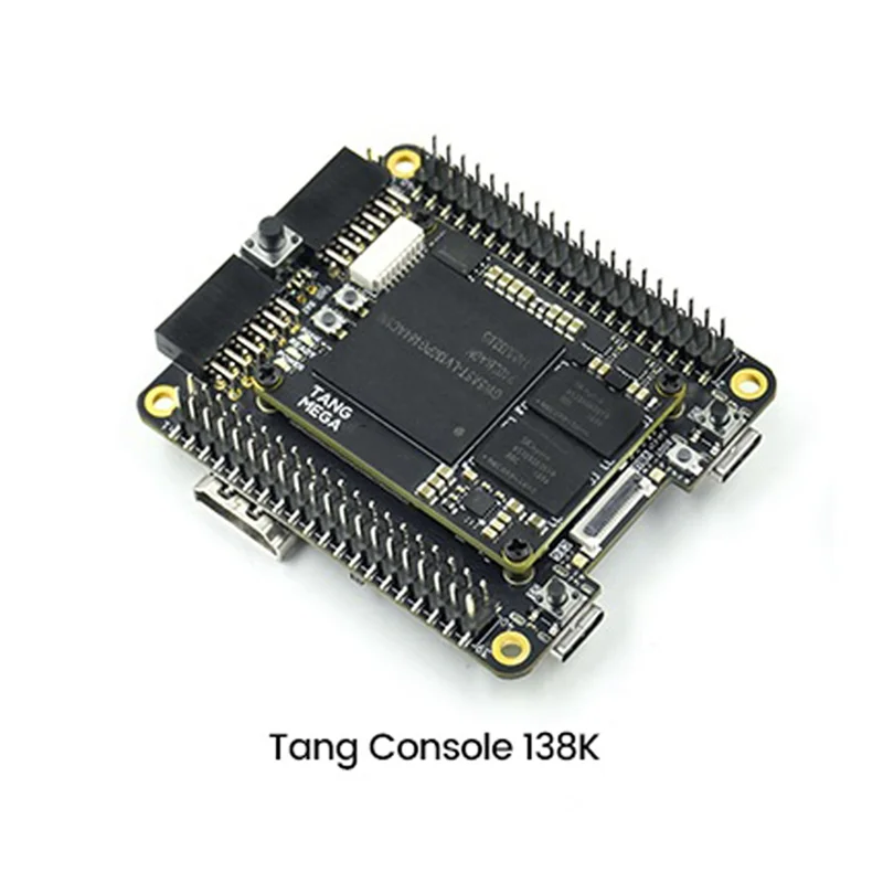 ABSQ-For Sipeed Tang Console 138K FPGA High-Perf Compact Retro Game Console For Raspberrypi 5 Pcie HAT
