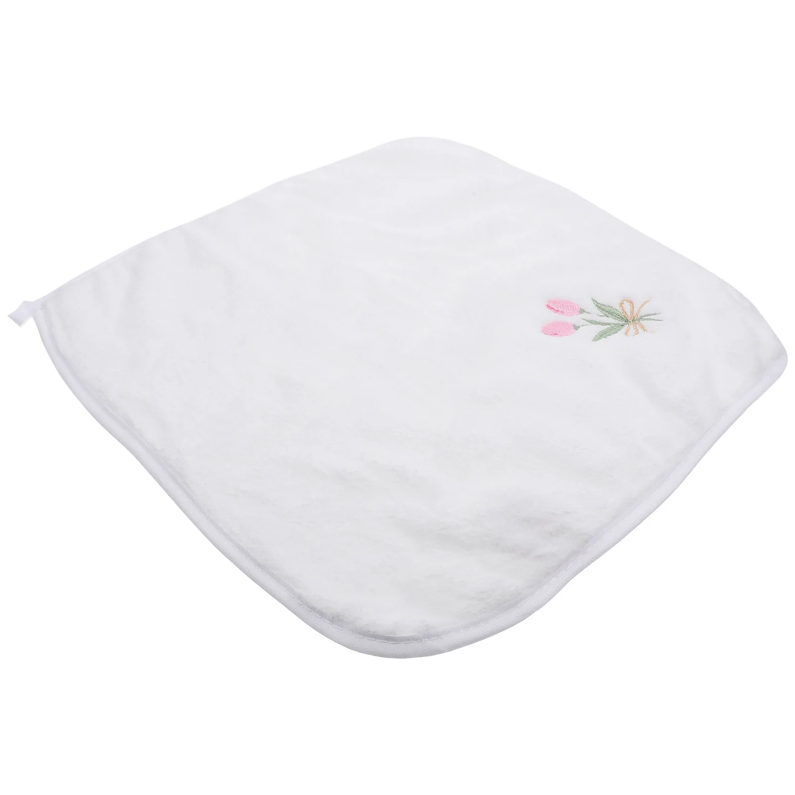 

Embroidered H kerchief Wedding Gift Tulip Design Quick Drying H Towels Bath Kitchen Absorbent Fiber Hanging Present