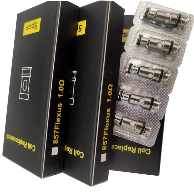 Bobina de malla AF para cigarrillo electrónico Aspire Flexus Q Kit, dispositivo atomizador central para cigarrillo electrónico, 0,6/1,0 ohm, 5 unids/lote por paquete