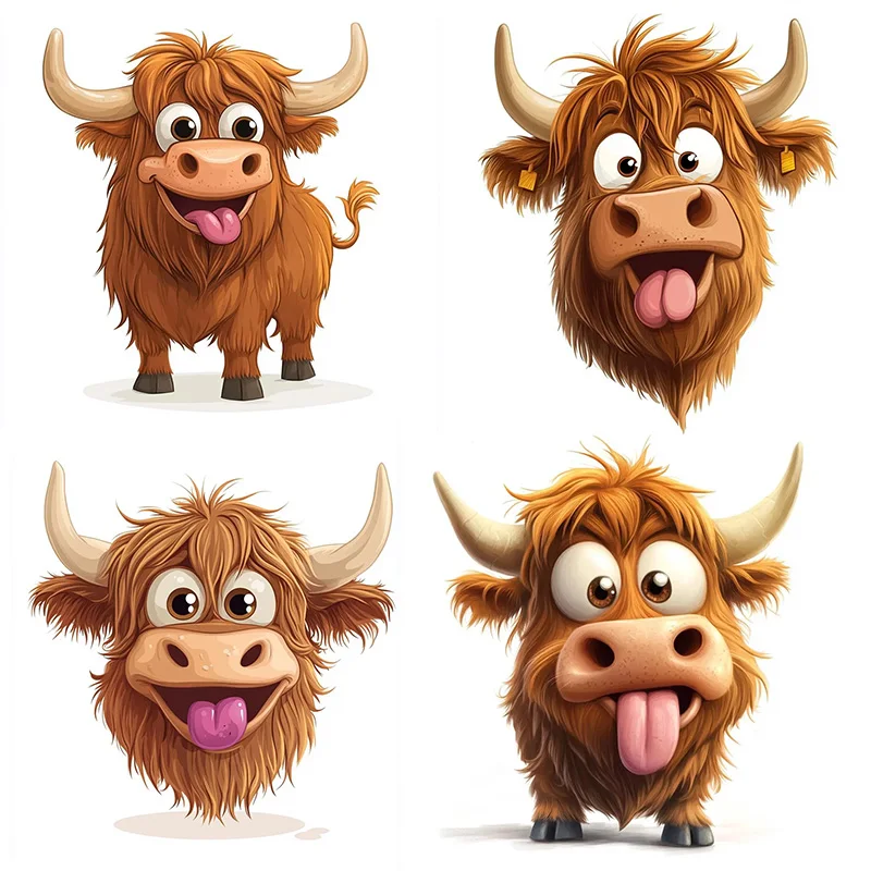 

Cute,funny and Crazy Cow Toilet Stickers, Bright Wall for Home, Cabinet, Door,Decoration, Vinyl Car Decals, Art Wallpaper