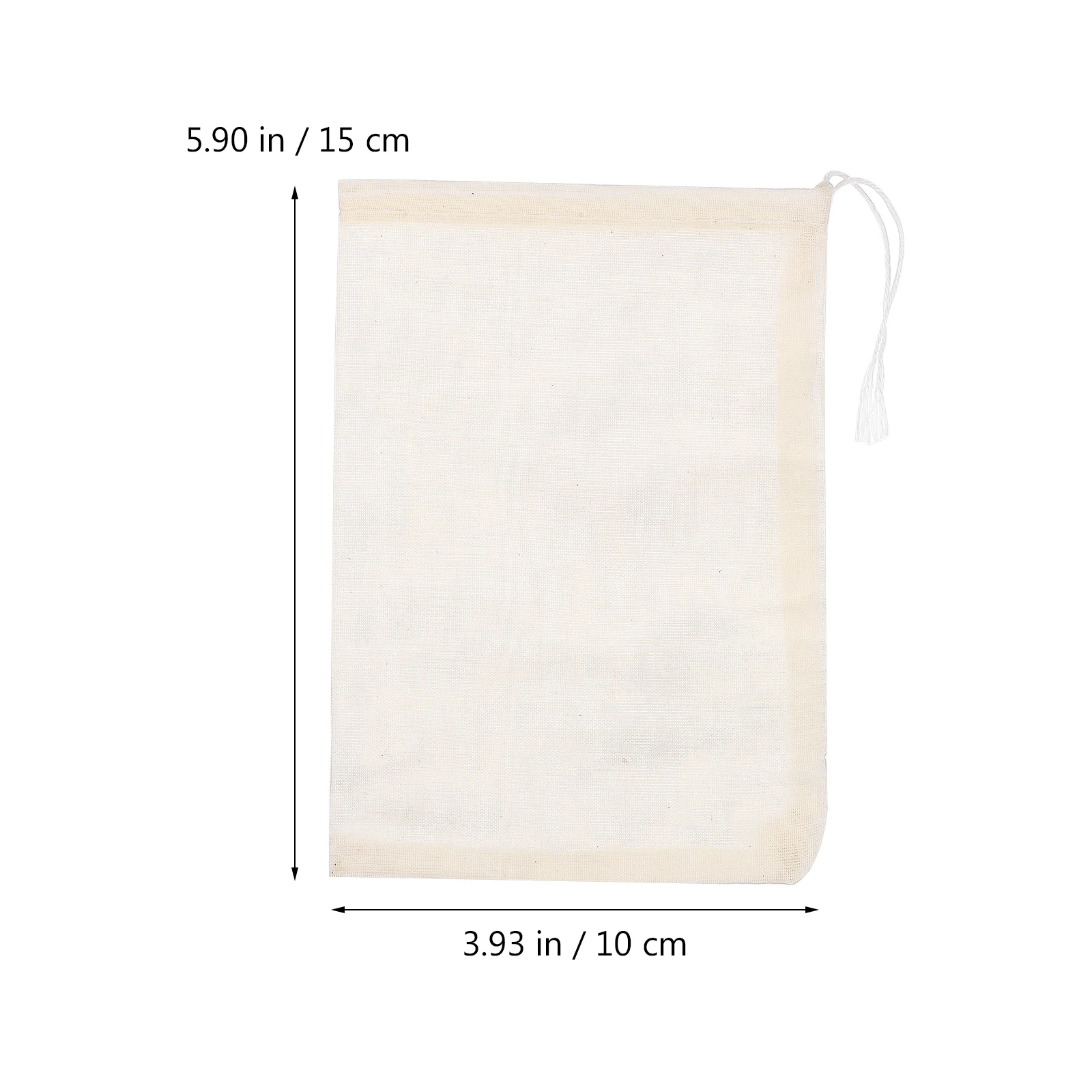 

50Pcs Small Drawstring Chinese Medicine Bags Cloth Pouches Tea Bags Gift Packaging Muslin Fabric Pouches Multipurpose Storage