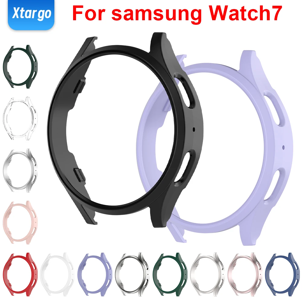 Etui PC do Samsung Galaxy Watch 7 47mm 40mm 44mm SmartWatch Cover Protector Hollow Bumper All-Around do Galaxy Watch 7