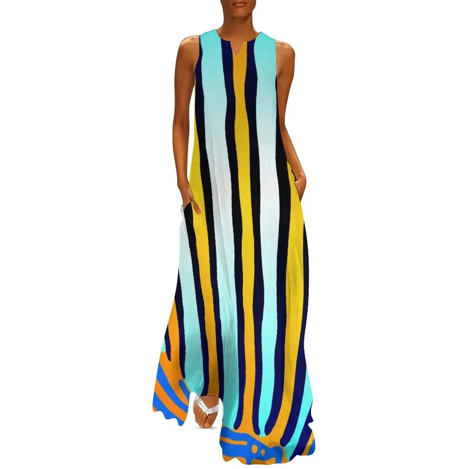 

Royal Angelfish Long Dress Dress vintage Women long dress Party dresses for women Women's clothing