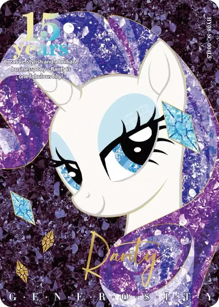 جديد KAYOU أصيلة بلدي المهر بطاقة 15th الذكرى Huiyue الطبعة 8 ZR SC SGR LSR تذكارية نادرة جمع بطاقة لعبة هدية