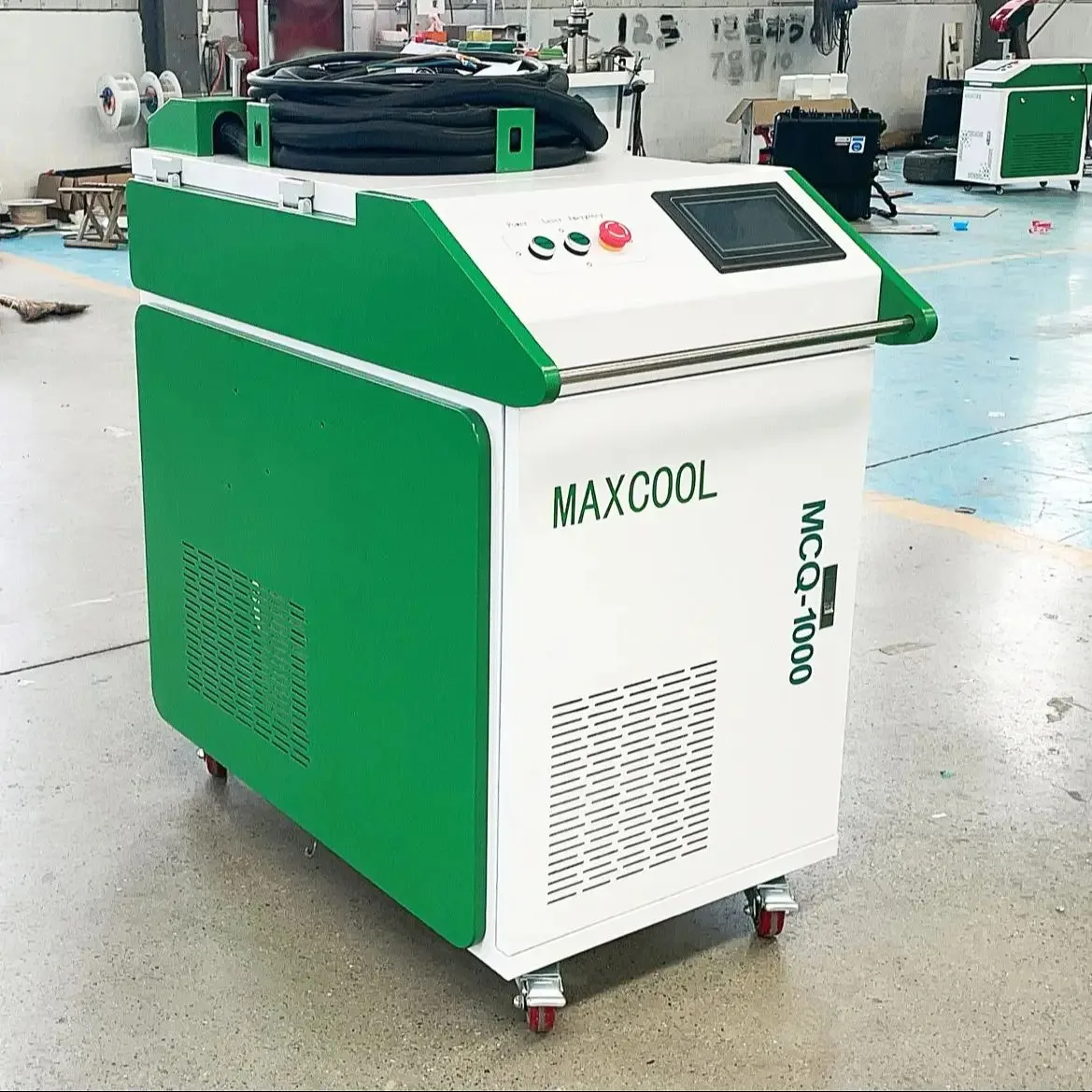 500W 1000W Mopa Pulse Fiber Laser Rust Removal Machine for Cleaning Graffiti/Oil/Oxide/Dust/Painting/Coating/Corrosion Cleaner