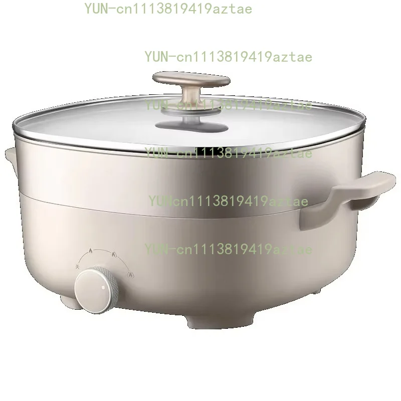 220V  Electric Hotpot Home Electric Pot Frying Stew Cooking Electric Pot Barbecue Multi Functional Integrated Pot 6L