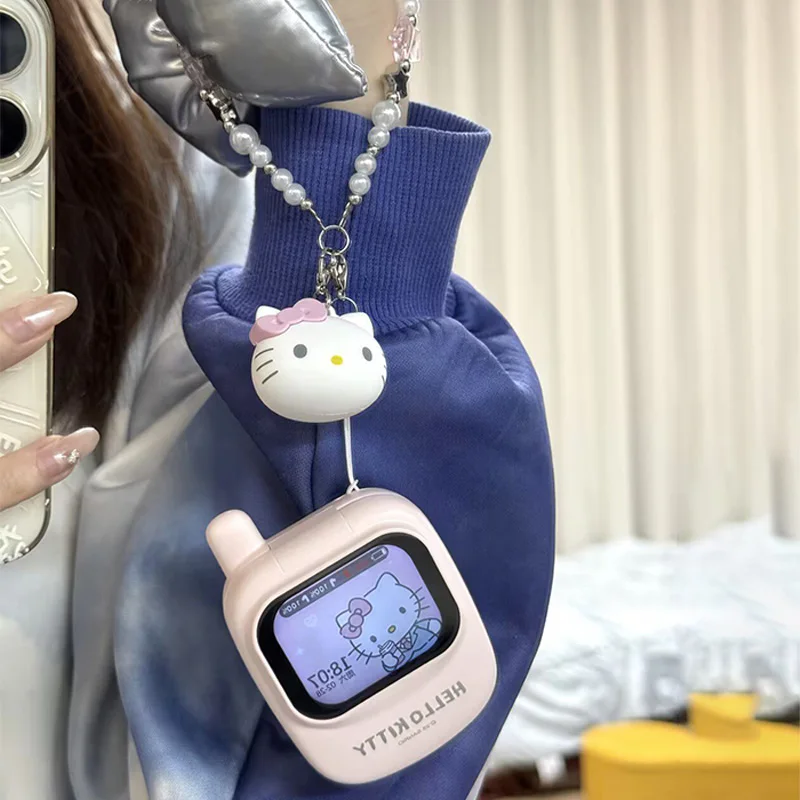New Genuine Hellokitty Wireless Earbuds Smart Bluetooth In-Ear Headphones With Hifi Sound Noise Cancellation Cute  Girls Toy Gif view 6