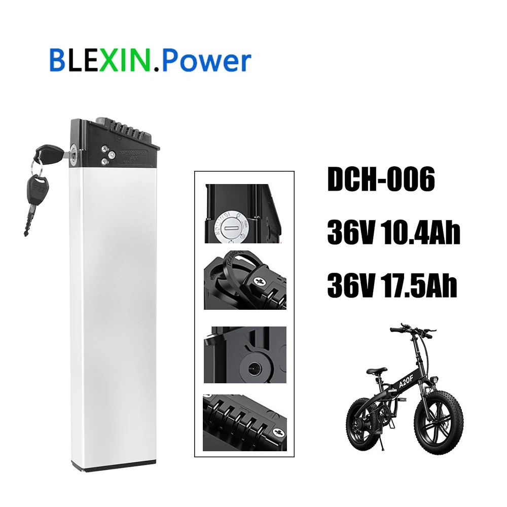 48V 10.4Ah 14Ah Folding Ebike Battery For Engine Pro Bezior X500 Samebike LO26 Electric Bicycle Batteries Lankeleisi G65 DCH 006