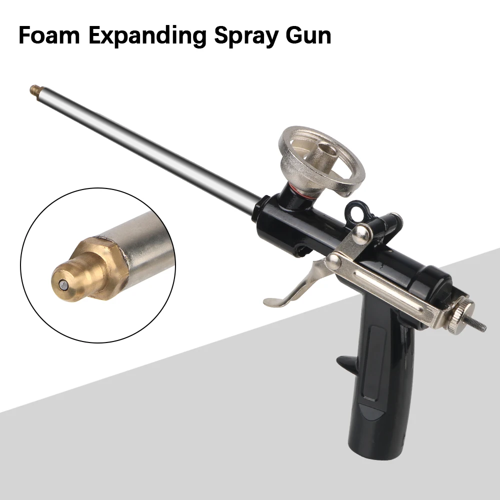 

Glue Sealant Specia Bubble Tool Foam Expanding Spray Gun Foam Glue Gun Metal Home Accessories Polyurethane Foam Gun