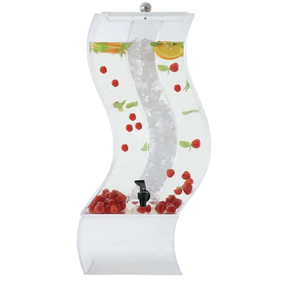 

Beverage Dispenser with Ice Chamber 3 gal Acrylic