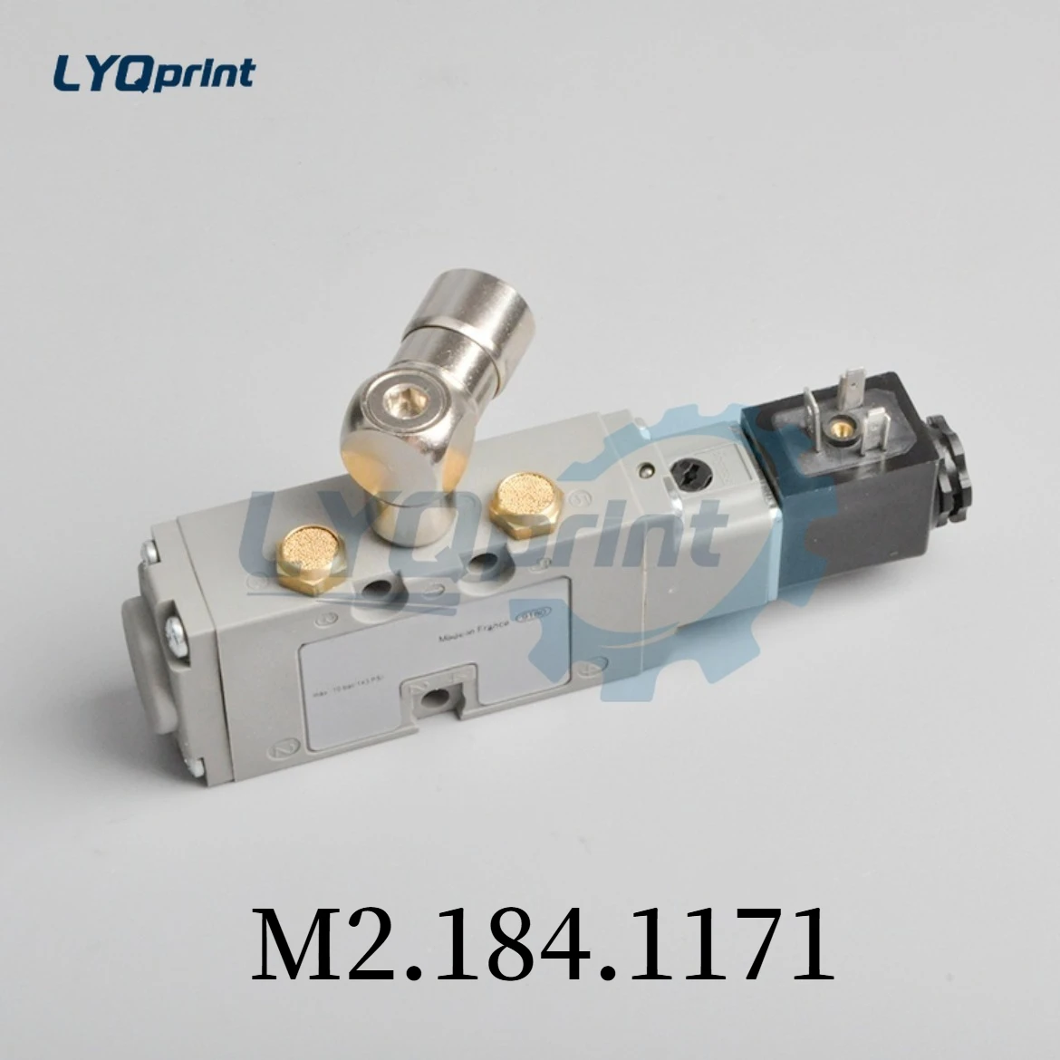 Heidelberg SM/PM52/74 Printing Press Combined Pressure Solenoid Valve M2.184.1171 Combined Pressure Cylinder Side Valve