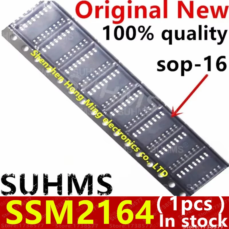 (1piece)100% New SSM2164 SSM2164S SSM2164SZ SSM2164SZ-REEL7 sop-16