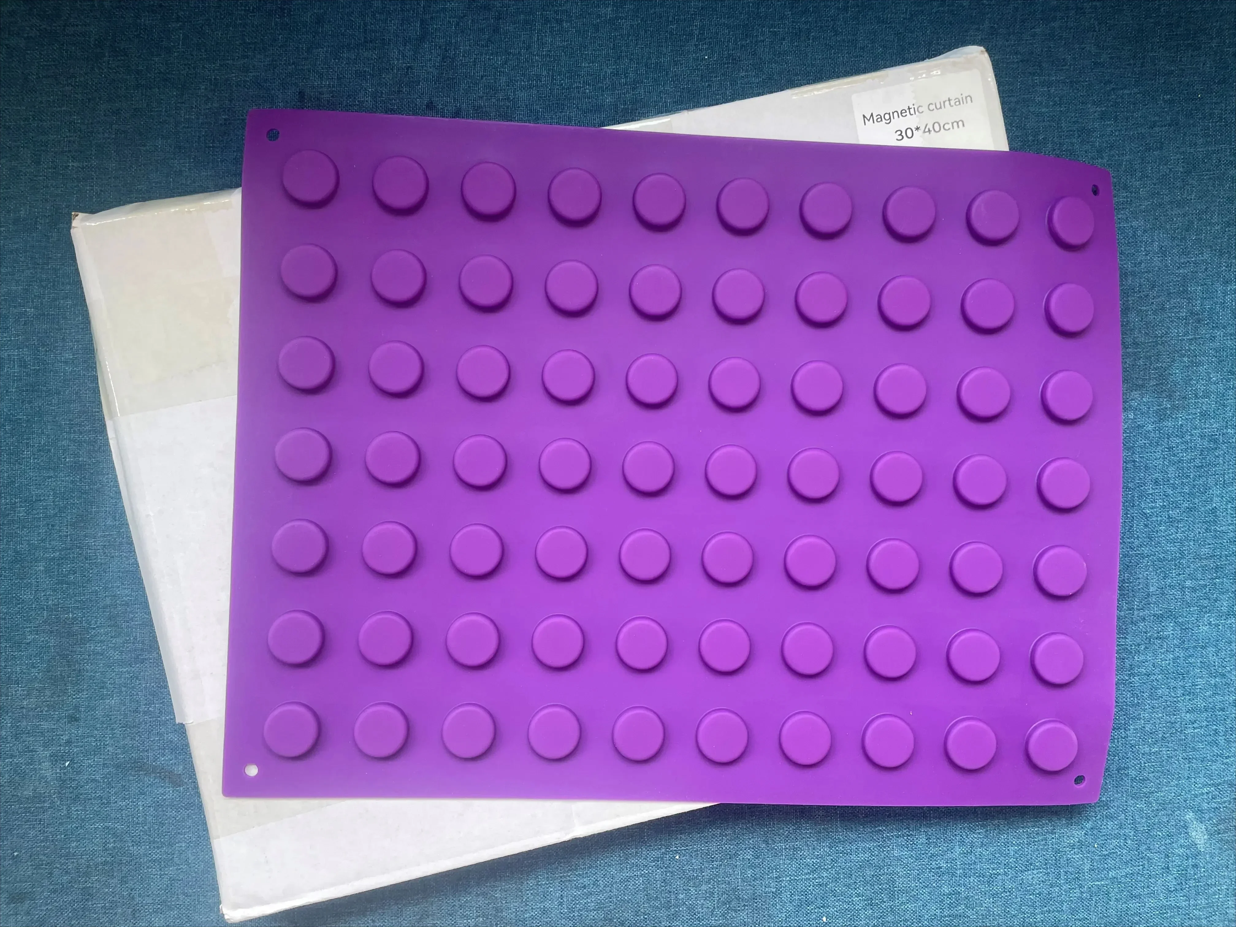 2pcs/New Arrivals Purple Surgical Magnetics Mat /Pad for Surgical Instruments Top Ranked Instrument Trays Magnetics