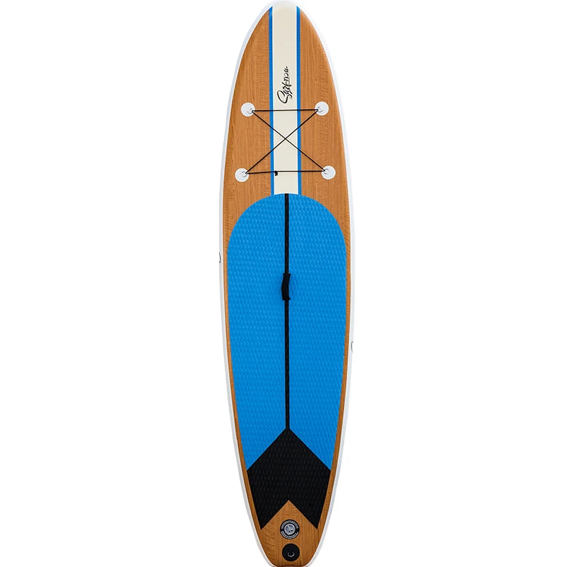 11FT Double Layer Inflatable SUP Paddle Board with Oars for River Water Sports