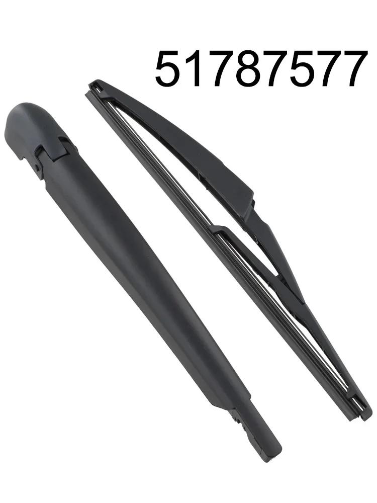 Black Rear Windscreen Wiper Perfect Car Fit Stable Characteristics New Condition Easy Installation Specifications