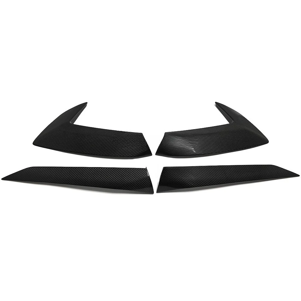 

For C8 Z51 2020-2024 Car Exterior Door Handle Cover Dry Carbon Fiber Exterior Trim
