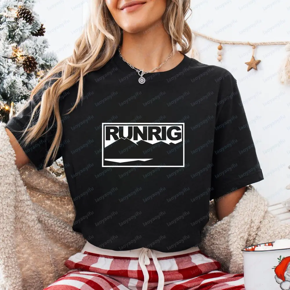 RUNRIG - Retro Pirated Style Casual Fashionable Unisex Classic Short-sleeved T-shirt Suitable for Both Men and Women