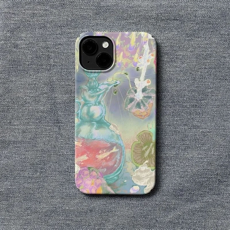 Dreamy Surreal Art Abstract Potion & Nature Element Phone Case for iPhone 17 16 15 14 11 12 13 Pro Max Air Plus Back Cover