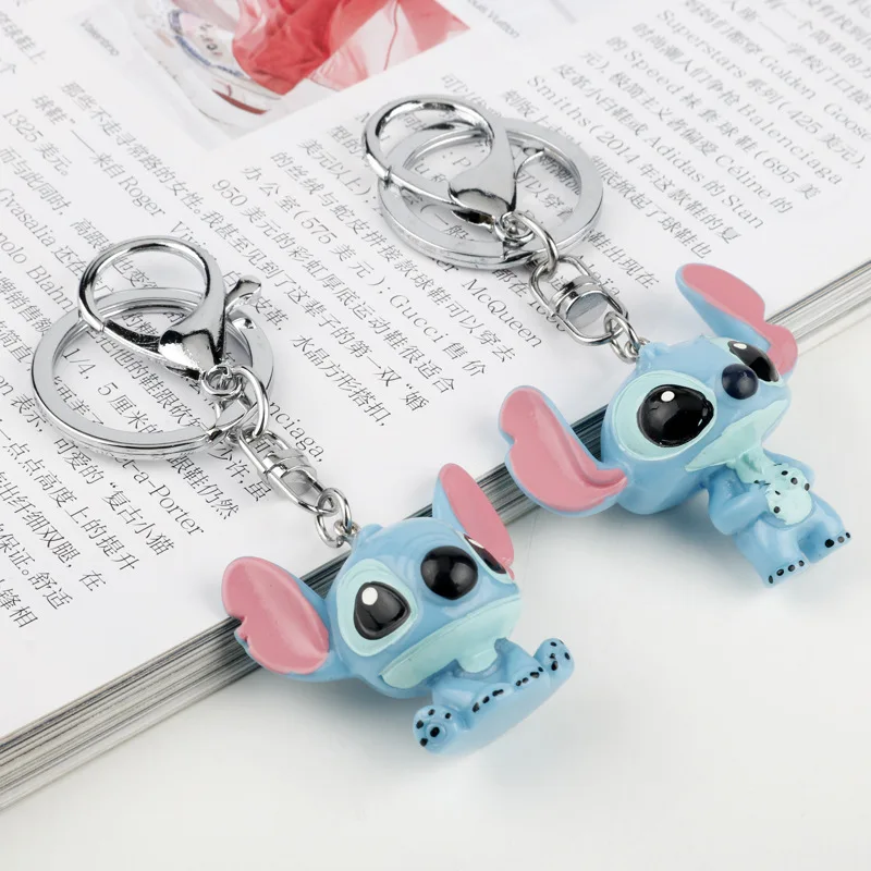 4.8cm Action Toy Figures Lilo Stitch Doll  Stitch Figure Micro Landscape Doll Decoration Toys Christmas Gifts