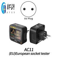 AF89-ANENG AC11 Digital Smart Socket Tester Voltage Test Socket  Ground Neutral Phase Check Rcd NCV Test