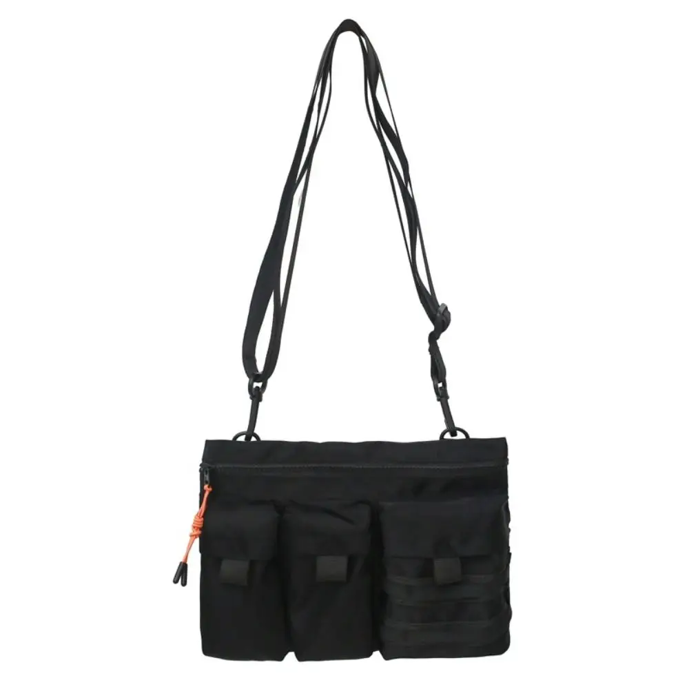 

New Multifunctional Crossbody Bag Nylon Casual Tool Bag Large Capacity Multi-Pocket Shoulder Bags Men