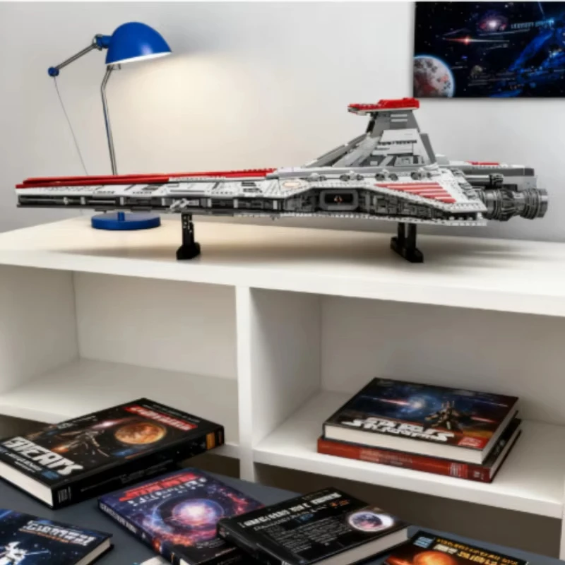 

5374Pcs Venator Class Republic Attacks Cruiser Model 75367 Cruiser Home Decoration Assembly Model For Christmas Gifts