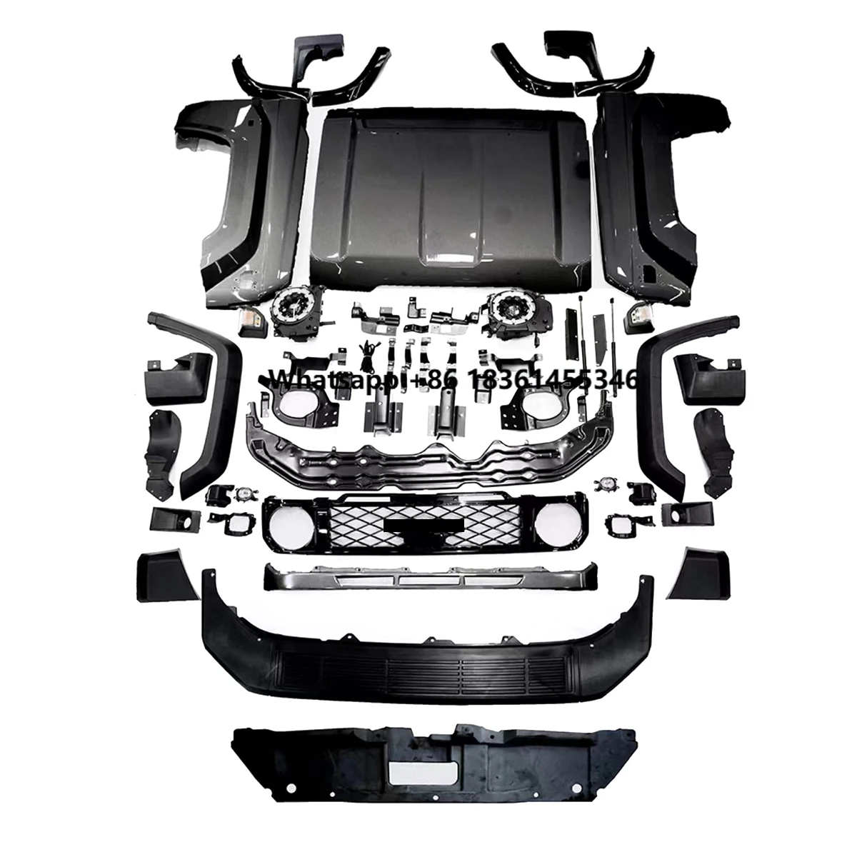 

Bumpers Body Kit For LC70 71 76 78 79 FJ70 71 76 79 2002-2022 Alteration 2024 Style.