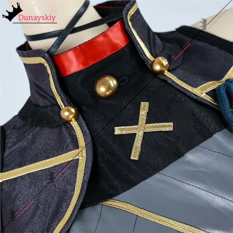 Wuthering ondas yinlin cosplay traje peruca vestido uniforme eletro ressonador halloween feminino roupa anime adereços festa cosplay conjunto