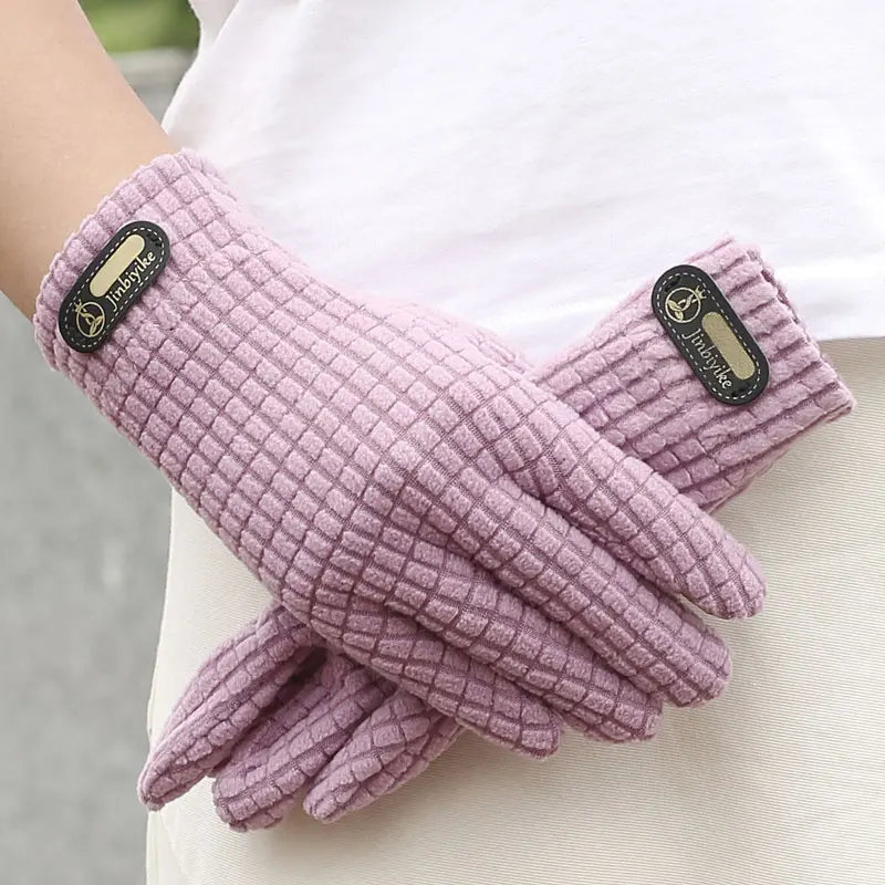 Guantes de ciclismo cálidos para hombres y mujeres, a prueba de viento y frío, para parejas, montar en bicicleta y conducir para llevar, todo tipo