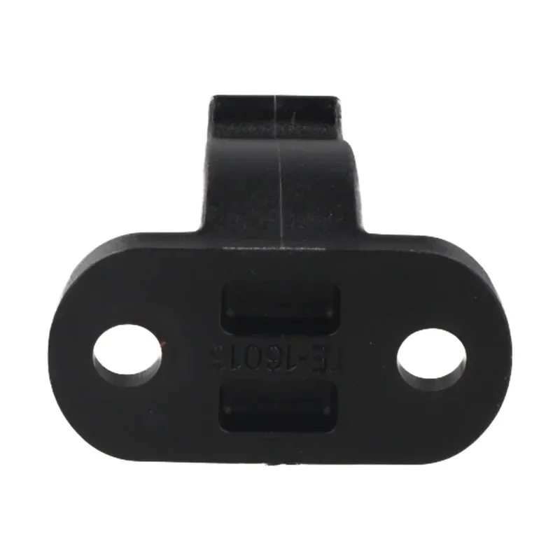 Tiller Extension Clamp Hook, 16mm Inner Diameter Retaining Bracket, Black Nylon Hardware, for Boat Sailboat Deck Fastening