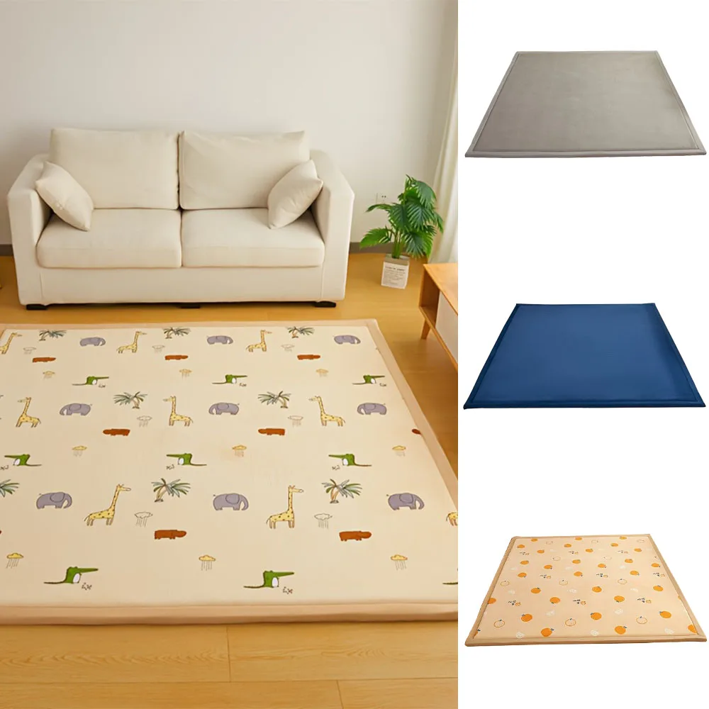 

Home thin mattress (25D rebound 2cm sponge pad) multifunctional floor mat, bed sheet, living room carpet, sleeping floor mat