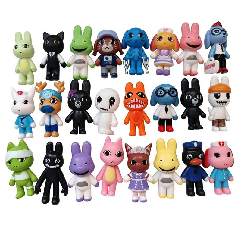 Actionfigur Tierklinik-Modell Mini-PVC-Spielzeug-Set – Detail 2