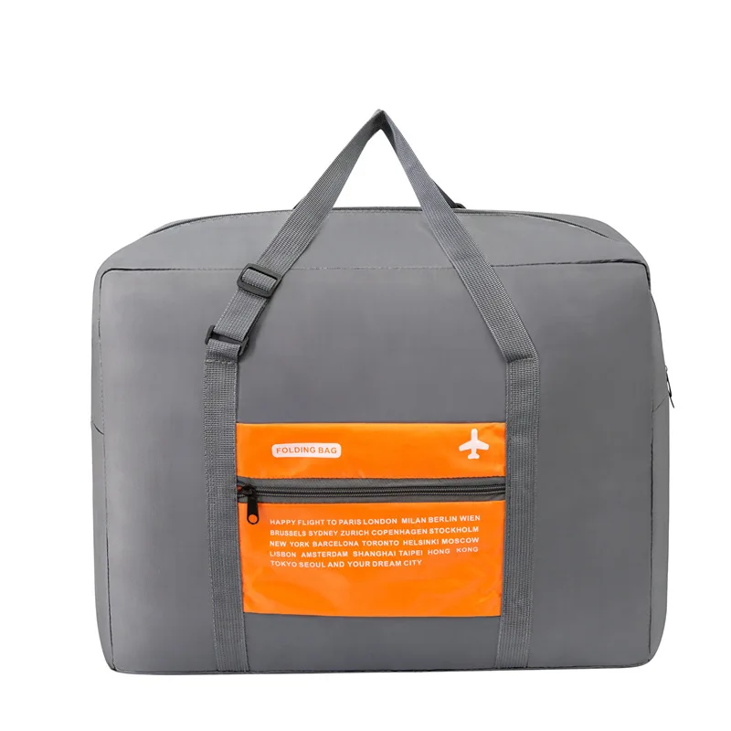 Bolsa de mano cuadrada plegable para viaje, bolso de mano impermeable, cubos de embalaje, tela Oxford, equipaje de fin de semana