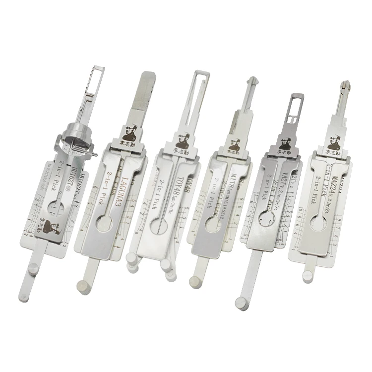 Original Locksmith Supplies LISHI PICK 32 PCS In 1 Lockpick Set Tool Set Professional Locksmith Tools Lock Picking Kit